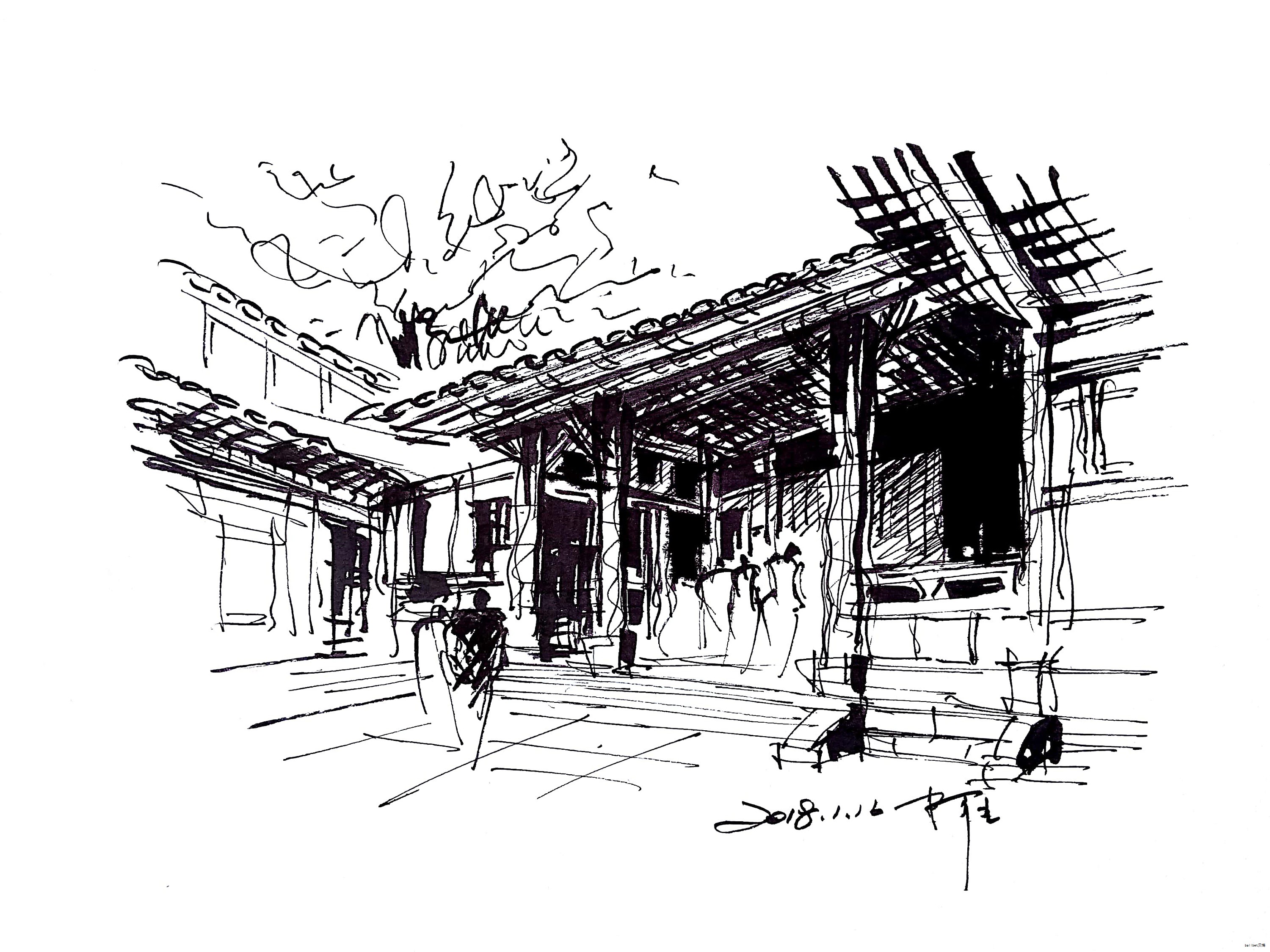 从高中起步玩钢笔，字迹