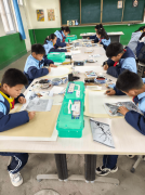 到剪纸及手抄报活动