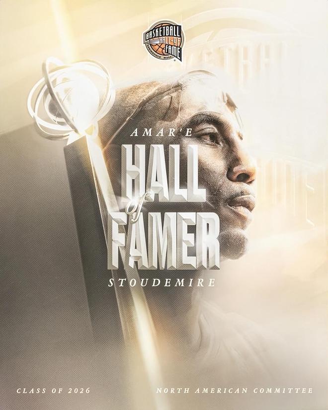 2026届奈史密斯篮球名人堂入选名单揭晓